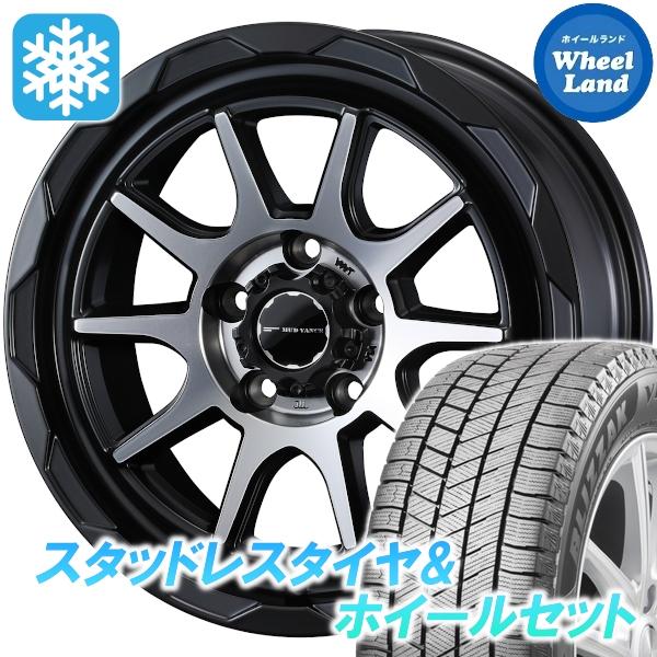 スタッドレスセット デリカＤ：５ CV5W 2WD ブリザック VRX3 215/60R16 95Q...