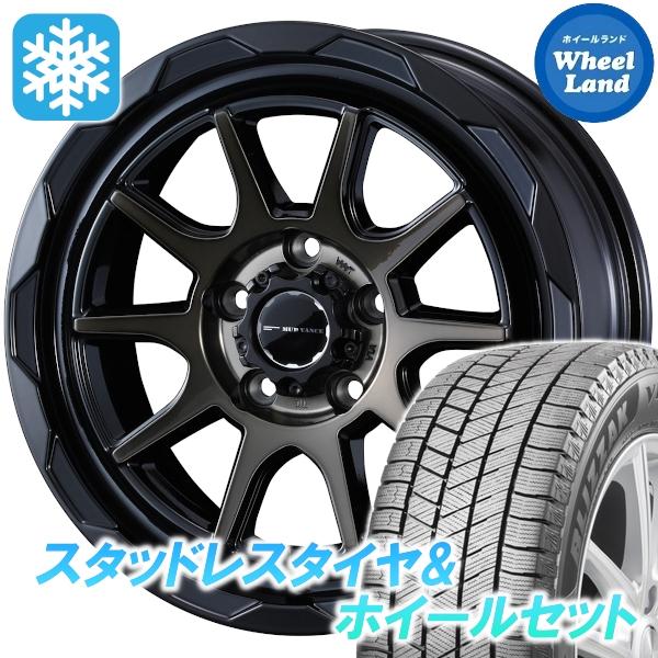 スタッドレスセット デリカＤ：５ CV5W 2WD ブリザック VRX3 215/60R16 95Q...