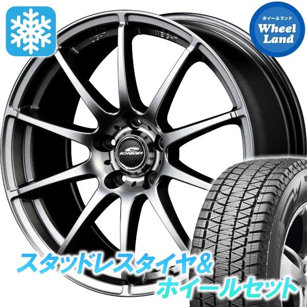 スタッドレスセット デリカＤ：５ CV4W/CV2W 2WD ブリザック DM-V3 225/60R...