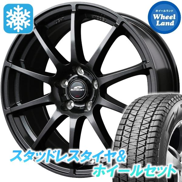 スタッドレスセット デリカＤ：５ CV4W/CV2W 2WD ブリザック DM-V3 225/60R...