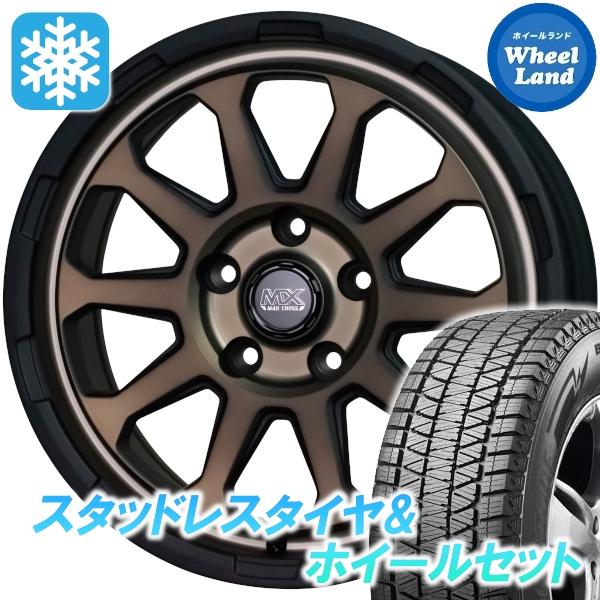 スタッドレスセット デリカＤ：５ CV4W/CV2W 2WD ブリザック DM-V3 225/60R...