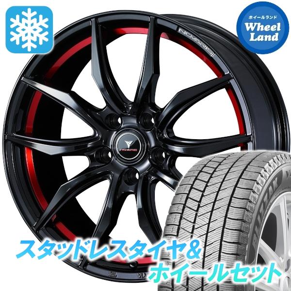 スタッドレスセット デリカＤ：５ CV4W/CV2W 2WD ブリザック VRX3 225/60R1...
