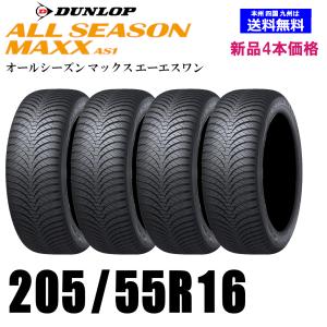 新品4本セット ダンロップ オールシーズン マックス エ−エスワン ALL SEASON MAXX AS1  205/55R16 91H 国内正規品｜twking011