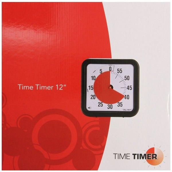 送料無料 タイムタイマー アラーム付き　Lサイズ　30センチ 療育 発達障害 アスペルガー ADHD