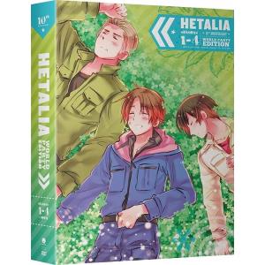 ヘタリア 10周年記念コレクション1 第1/2/3/4期 1-104話+劇場版BOXセット DVD
