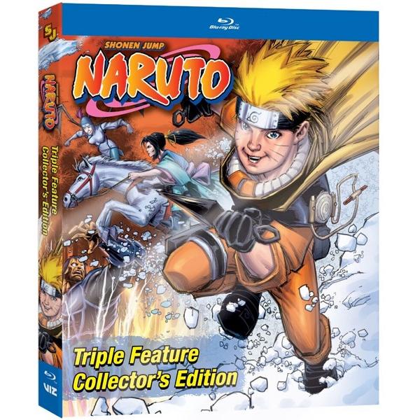 NARUTO -ナルト- 劇場版3作品BOXセット コレクター版 スチールブック仕様 ブルーレイ B...