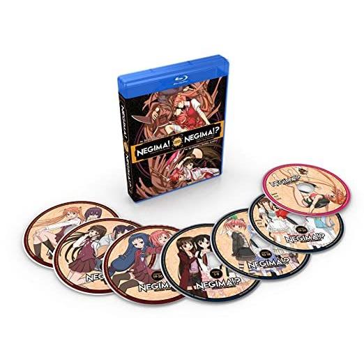 魔法先生ネギま!  第1+2期 全52話+OVA2話BOXセット 新盤 ブルーレイ Blu-ray