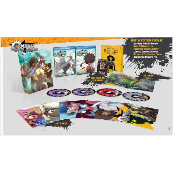 キャノン・バスターズ 全12話コンボパック 限定版 ブルーレイ+DVDセット Blu-ray