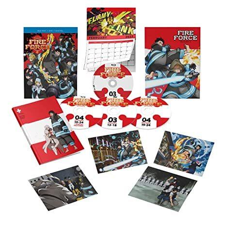 炎炎ノ消防隊 第2期パート2 13-24話コンボパック 限定版 ブルーレイ+DVDセット Blu-r...