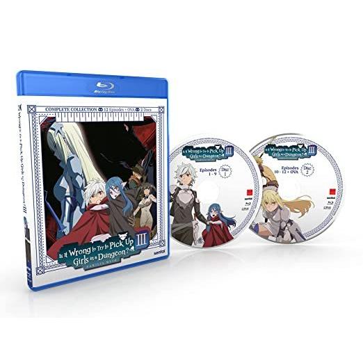 ダンジョンに出会いを求めるのは間違っているだろうかIII（第3期） 全12話+OVABOXセット ブ...