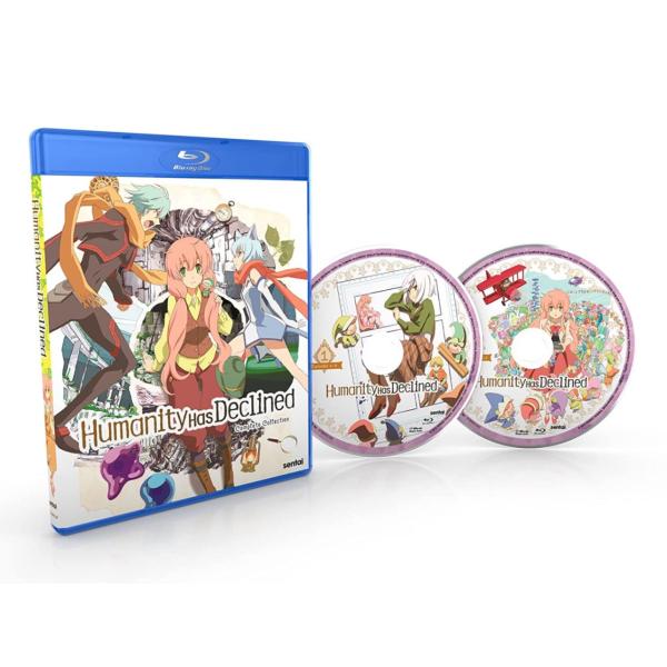 人類は衰退しました 全12話BOXセット 新盤 ブルーレイ Blu-ray