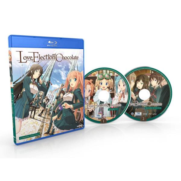 恋と選挙とチョコレート 全12話+OVABOXセット 新盤 ブルーレイ Blu-ray