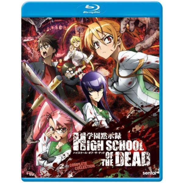 学園黙示録 HIGHSCHOOL OF THE DEAD 全12話+OVABOXセット 新盤 ブルー...