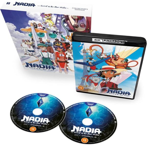 4K-UHD-ふしぎの海のナディア 全39話セット UK版 ブルーレイ Blu-ray