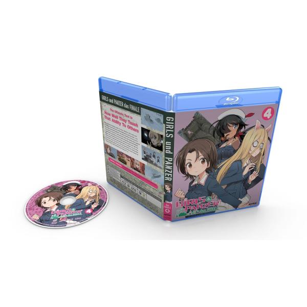 ガールズ＆パンツァー 最終章4 OVA第4話+特典OVA ブルーレイ Blu-ray 北米版