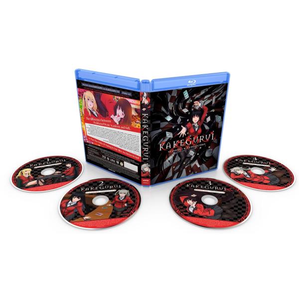 賭ケグルイ 第1+2期 全24話セット 新盤 ブルーレイ Blu-ray 北米版
