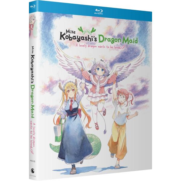 小林さんちのメイドラゴン さみしがりやの竜 劇場版 ブルーレイ Blu-ray 北米版
