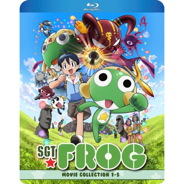 ケロロ軍曹 劇場版5作品セット ブルーレイ Blu-ray 北米版