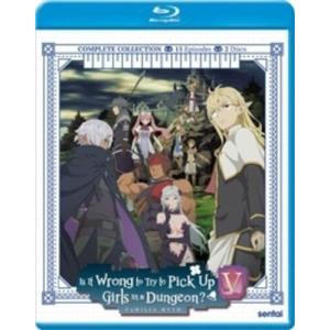 ダンジョンに出会いを求めるのは間違っているだろうかV(第5期) 全15話セット ブルーレイ Blu-ray 北米版
