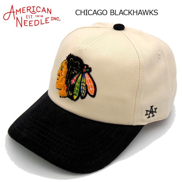 キャップ AMERICAN NEEDLE アメリカンニードル  CHICAGO BLACKHAWKS...