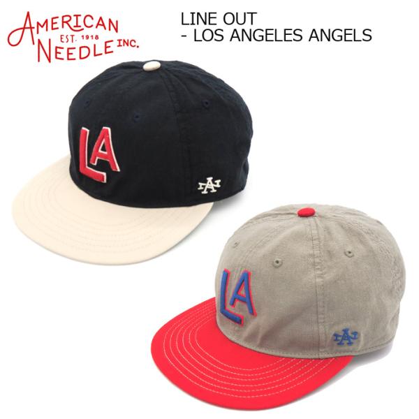 キャップ AMERICAN NEEDLE アメリカンニードル LINE OUT - LOS ANGE...