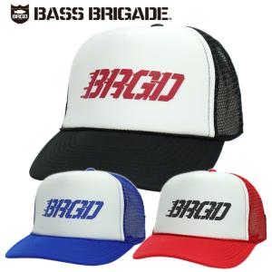 メッシュキャップ BASS BRIGADE バスブリゲード SMTH01 キャップ BB Motion BRGD Logo Trucker Hat バスフィッシング デプス バス釣り アウトドア｜two-surf