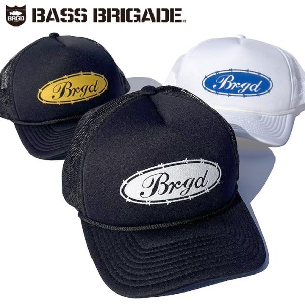 【50％OFF】キャップ BASS BRIGADE OVAL BRGD LOGO TRUCKER C...
