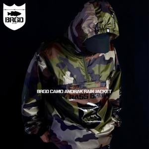 アノラックジャケット バスブリゲード BRGD CAMO ANORAK RAIN JACKET バスフィッシング デプス バス釣り アウトドア 軽撥水機能｜SLOW LIFE