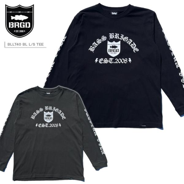 バスブリゲード ロンT 長袖Tシャツ BASS BRIGADE BL L/S TEE BLLT40 ...