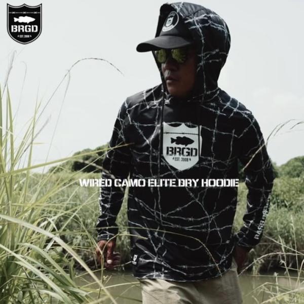 バスブリゲード ドライパーカー BASS BRIGADE WIRED CAMO ELITE DRY ...