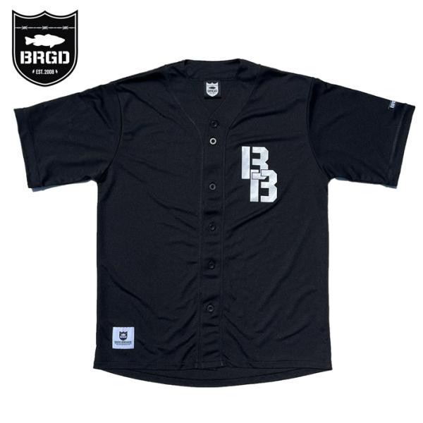 ベースボールシャツ BASS BRIGADE バスブリゲード BASEBALL SHIRTS BCB...