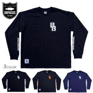 バスブリゲード ロンT BASS BRIGADE BB CHAIN LOGO LS TEE BRDG バスフィッシング デプス バス釣り 長袖Ｔシャツ メンズ 釣り メール便送料無料｜two-surf