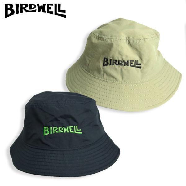 ハット キャップ BIRDWELL ”Wordmark Nylon Bucket Hat” バードウ...