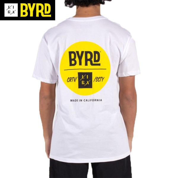 BYRD LIRACLOTHING バード BYRDｘLIRA Tシャツ ホワイト コラボ 数量限定...