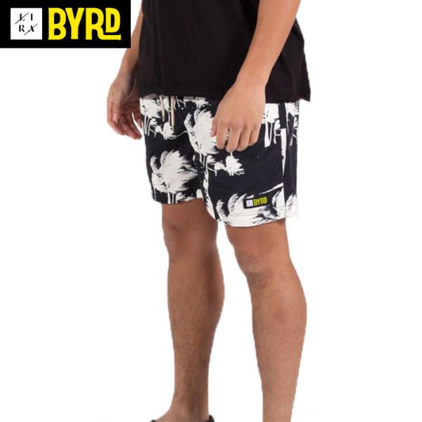 BYRD LIRACLOTHING バード BYRDｘLIRA ハリケーン ナイロンショーツ ボード...
