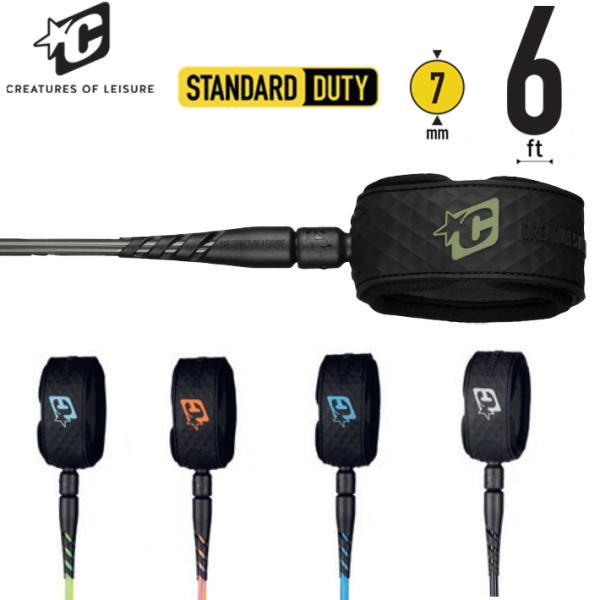 サーフィン リーシュコード CREATURES OF LEISURE クリエイチャーズ ショートボー...