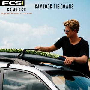 FCS サーフボードキャリア D-RING TIE DOWNS タイダウンストラップ