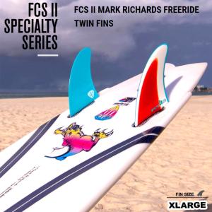 FCS FCS2 MR PC MARK RICHARDS TWIN + STABILISER / FCSII エフ