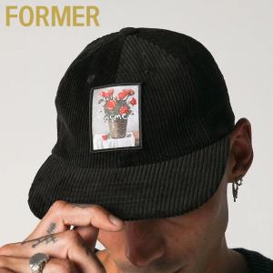 キャップ フォーマー Former Merchandise STILL LIFE CAP 帽子 コーデュロイ メンズ レディース スケボー サーフィン サーフボード スケートボード ストリート｜two-surf