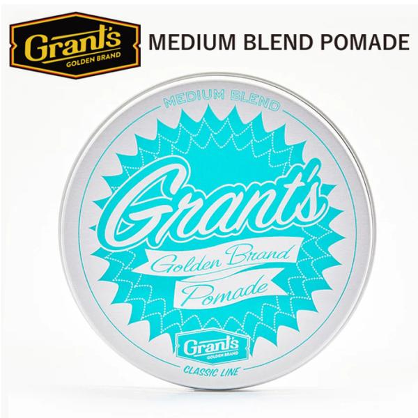 ヘアワックス ポマード Grantsgoldenbrand MEDIUM BLEND POMADE ...