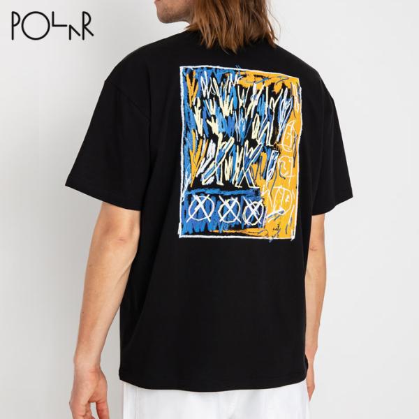 ポーラー Tシャツ POLAR SKATE CO. Campfire Tee Black ポーラース...