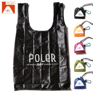 エコバッグ POLER PACKABLE ECO BAG S Poler Outdoor Stuff ポーラー アウトドア 折りたたみバッグ バーベキュー キャンプ ピクニック