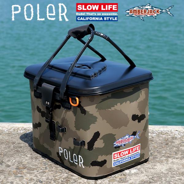 ポーラーバッカン 釣り バッカン 海釣り バケツ 36L 防水 タックルバッグ 釣りカバン 防水 道...