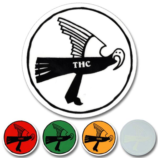 ステッカー THC SURFBOARDS FIN THCサーフボード サーフィン ロゴステッカー ジ...