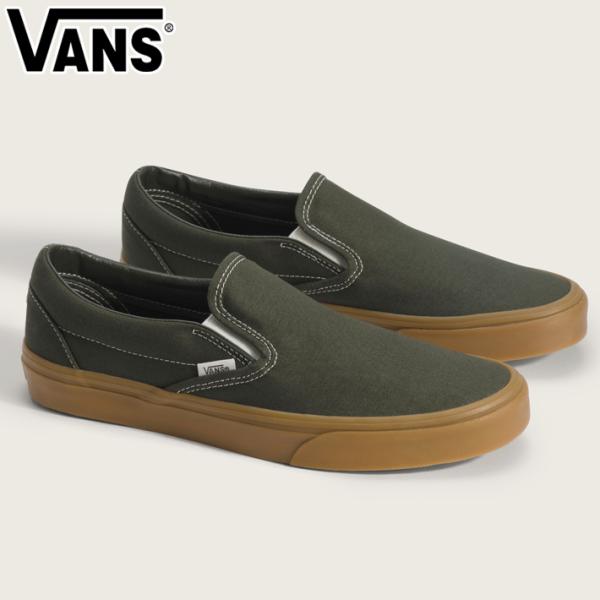 VANS ヴァンズ バンズ Classic Slip-On スリッポン Gum Obsidian F...