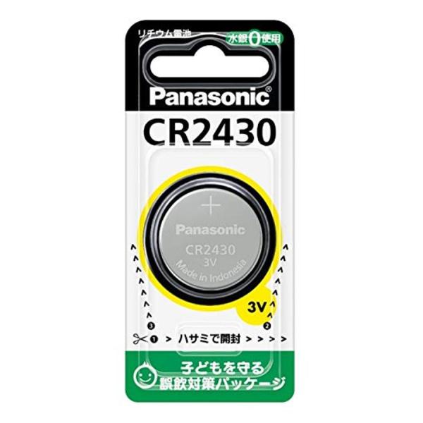 パナソニック CR-2430P マイクロコイン型リチウム電池 Panasonic