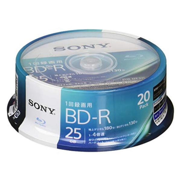 SONY 20BNR1VJPP4 ソニー ビデオ用 ブルーレイディスク BD-R 記録用 25GB ...