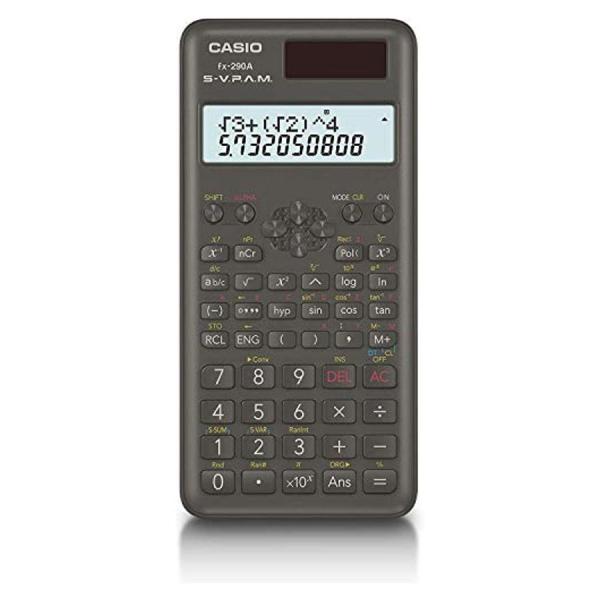 カシオ fx-290A-N 関数電卓 2桁表示 統計計算 199関数 機能 CASIO