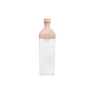 ハリオ KAB-120-SPR スモーキー ピンク  カークボトル 樹脂製 縦横 ピッチャー 茶こし付き HARIO