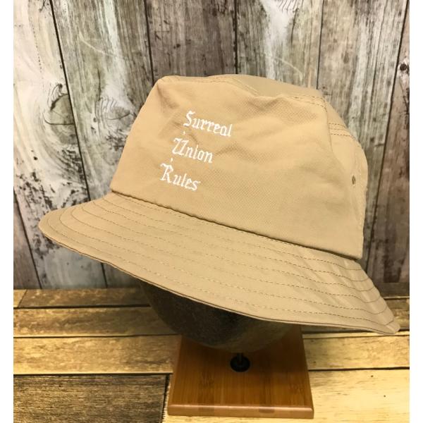 S.U.R surrealunionrules Logo Nylon Bucket Hat  - b...